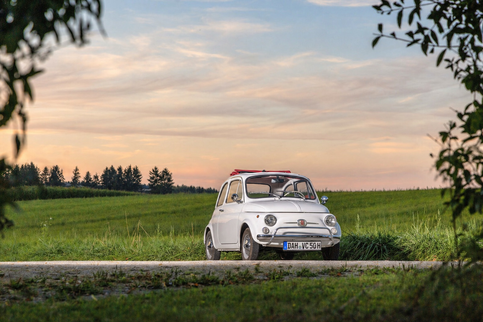 Fiat 500 – Charakteristische Rundungen